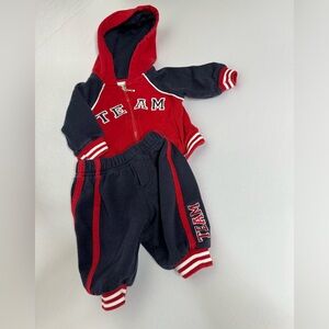 Vintage Mini Wear hoodie and pants set-2004